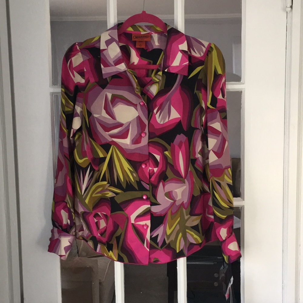 Missoni Floral Woven Blouse